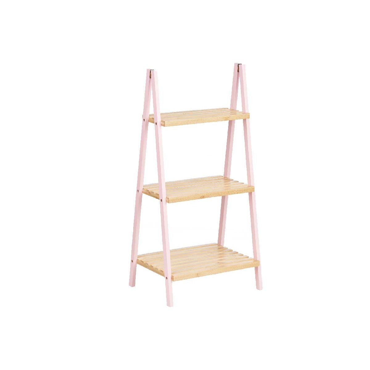 Bathroom Shelves Berilo Pink Natural 40,3 x 81,5 x 30 cm