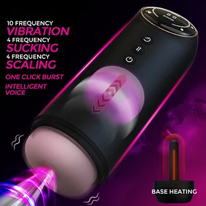 Telescopic Sucking Automatic Male Masturbator Cup