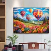 Diamond Painting-DIY Full Round Drill Garden Hot Air Balloon