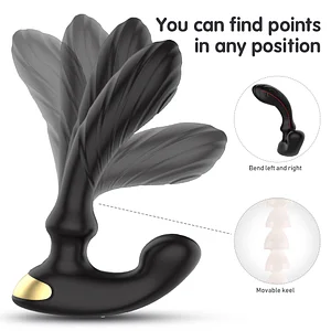 Wireless Remote Control Prostate Anal Plug Massager, Male Vibrator, Sex Products, Backyard Toys