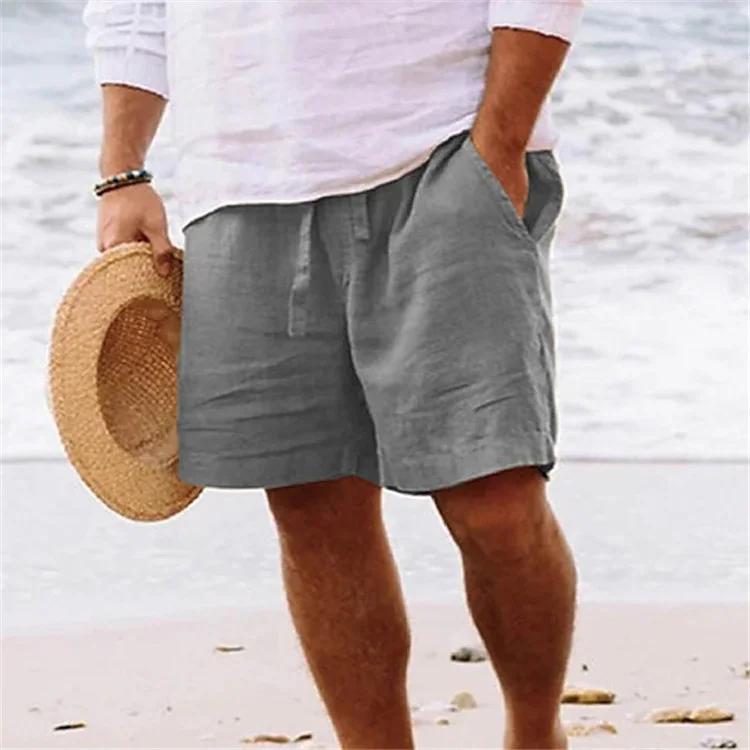 Linen Breathable Shorts-inspireuse