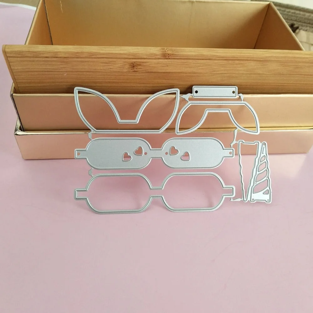 A New Bowknot set Metal cutting Die for DIY scrapbook-album Decoration embossed DIY Paper Card