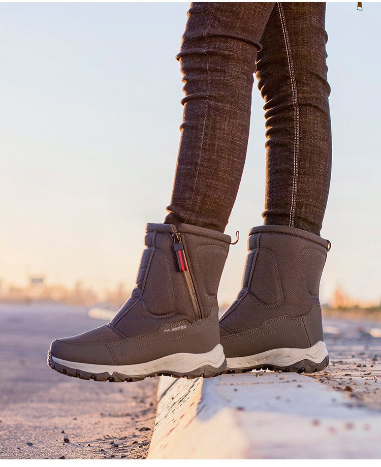 70% Off Ends Soon! Men’s Warm Waterproof Winter Boots Extreme Cold Weather Protection, Durable Non-Slip Sole, All-Day Comfort Insulated Snow Boots