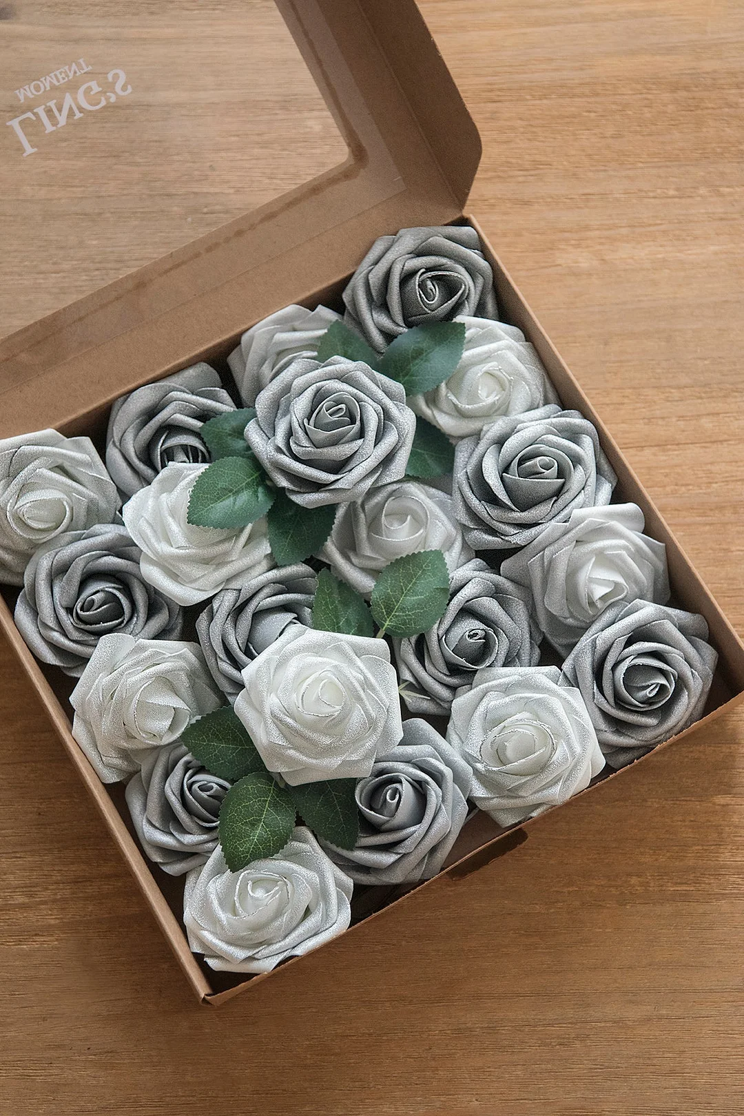 3" Foam Rose with Stem - 56 Colors