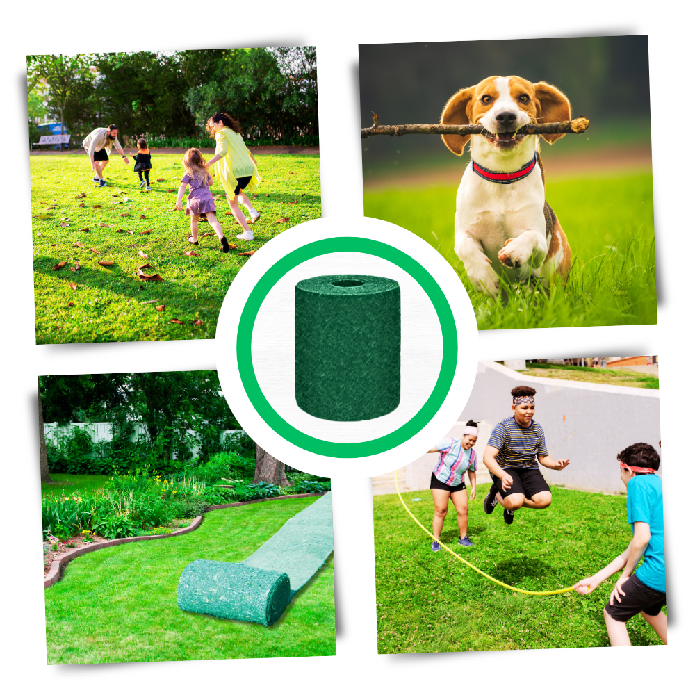 Quick Fix Green Grass Seed Mat - Elevating Garden Health with the Grass Seed Mat - Ozerty