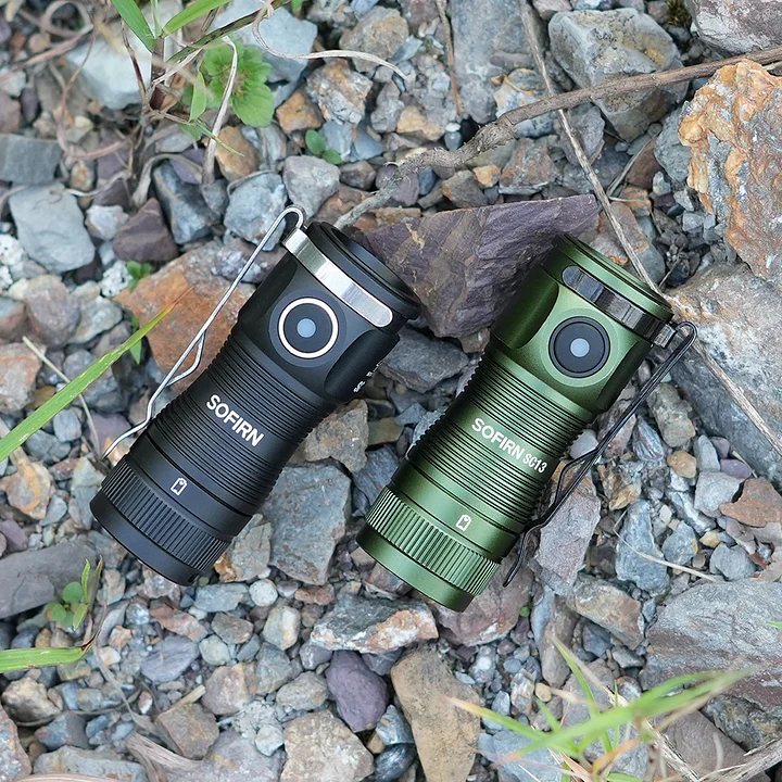 Sofirn SC13 Mini LED Flashlight - 1100 Lumens, High CRI 519A LED, Type-C Rechargeable, Pocket-Sized