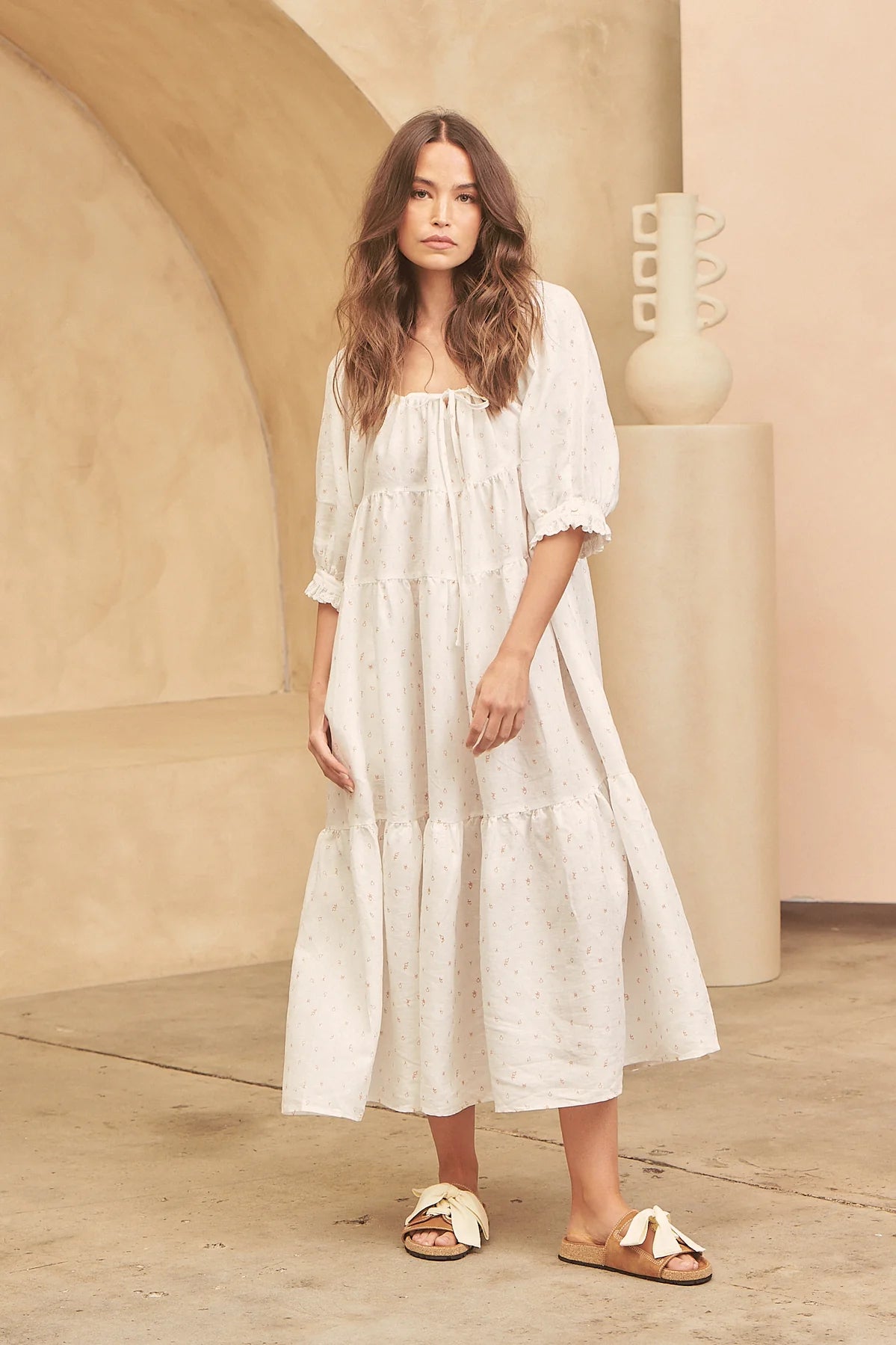 EIRA PRINT LIORA MIDI DRESS