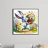 Diamond Painting-DIY Full Round Drill Easter Rabbit