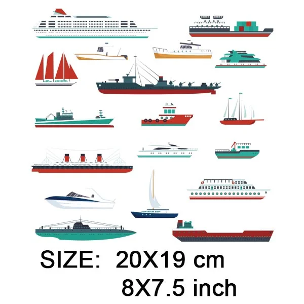 Cute Animals Heat Sticker On T-shirt DIY A-levels Iron On Transfer For Clothing Beautiful Design On Kid Clothes Patch Decoration