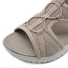 Gioiacombo&trade; Sandali da spiaggia sportivi in ​​velcro moda estiva da donna