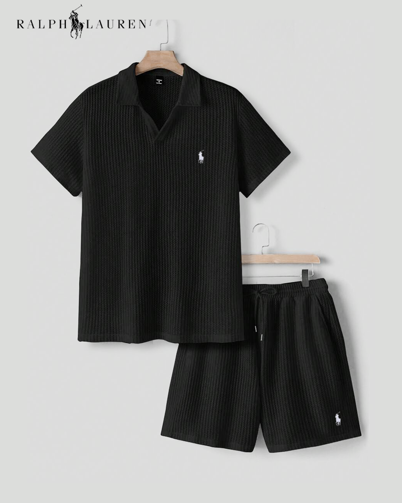 Ralph Lauren – Summer Set Made of Breathable Textured Fabric