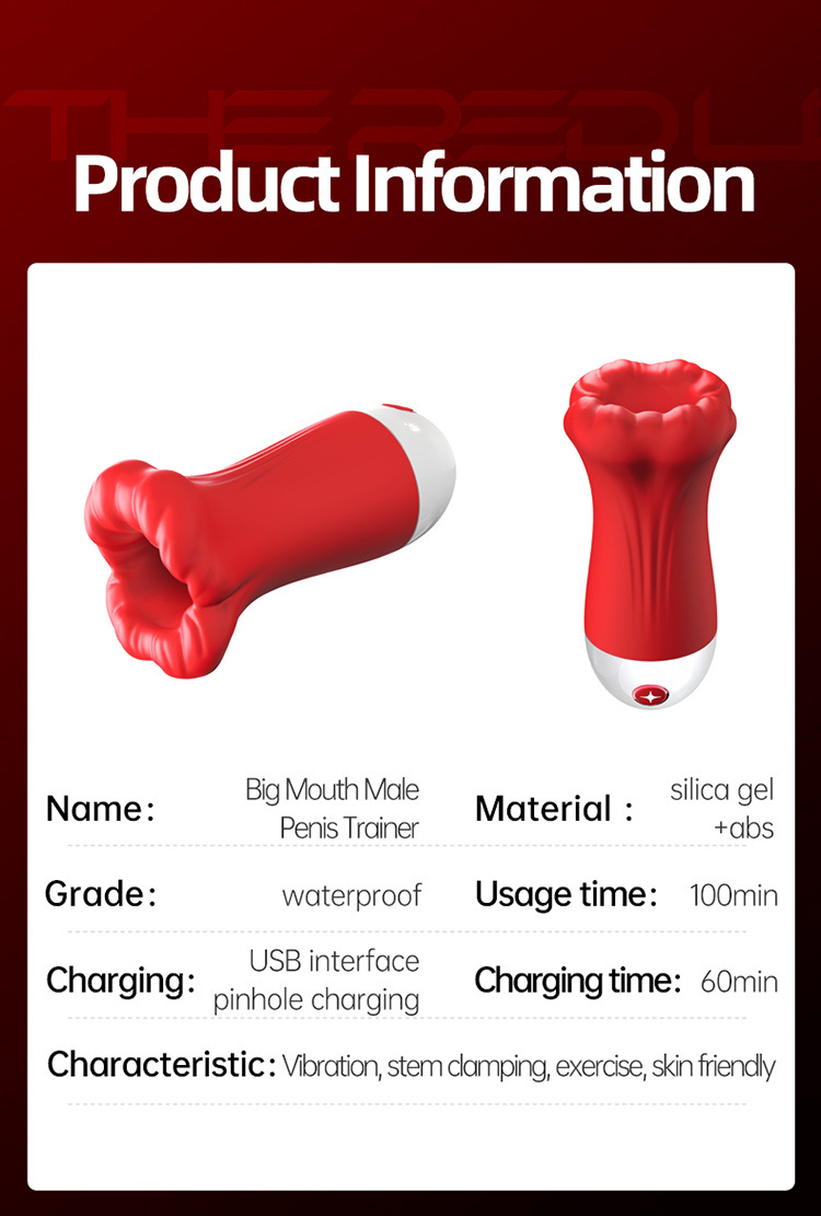 9 Frequency Vibrating Penis Trainer for Enhanced Pleasure