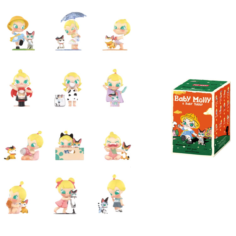 POP MART Baby Molly & Baby Tabby Series The Shoe Is For You Figure