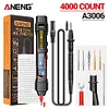 Digital Multimeter Pen 4000 Counts AC/DC Voltage Ohm Diode Hz Capacitance Tester