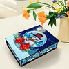 Diamond Painting Christmas Snowman Jewelry Collectables Storage Box for Xmas Holiday