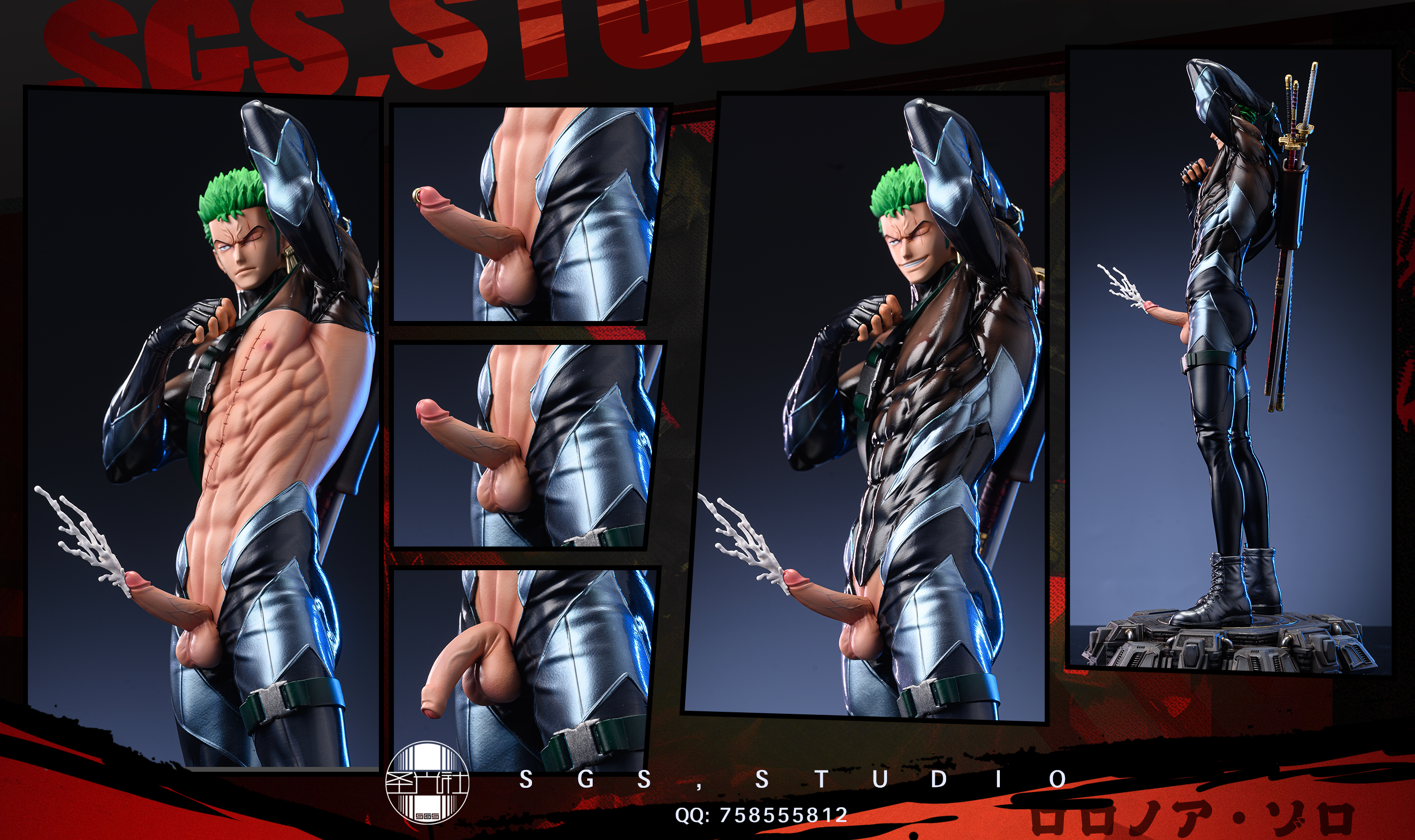 ヤマ地台社-Studio ゾロ PRE-ORDER SGS Studio One Piece Gel Coat Dressed Zoro Statue