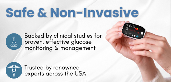 BQYOOM™ Advanced Laser Glucose Monitor – No Pricks, 99.9% Accuracy!