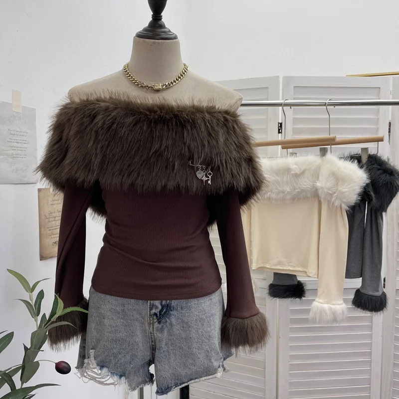 Nigikala Nigikala Unique Dress With Thin Folds And Hips High-Collar After The Opening Of The Fork Dress 8858