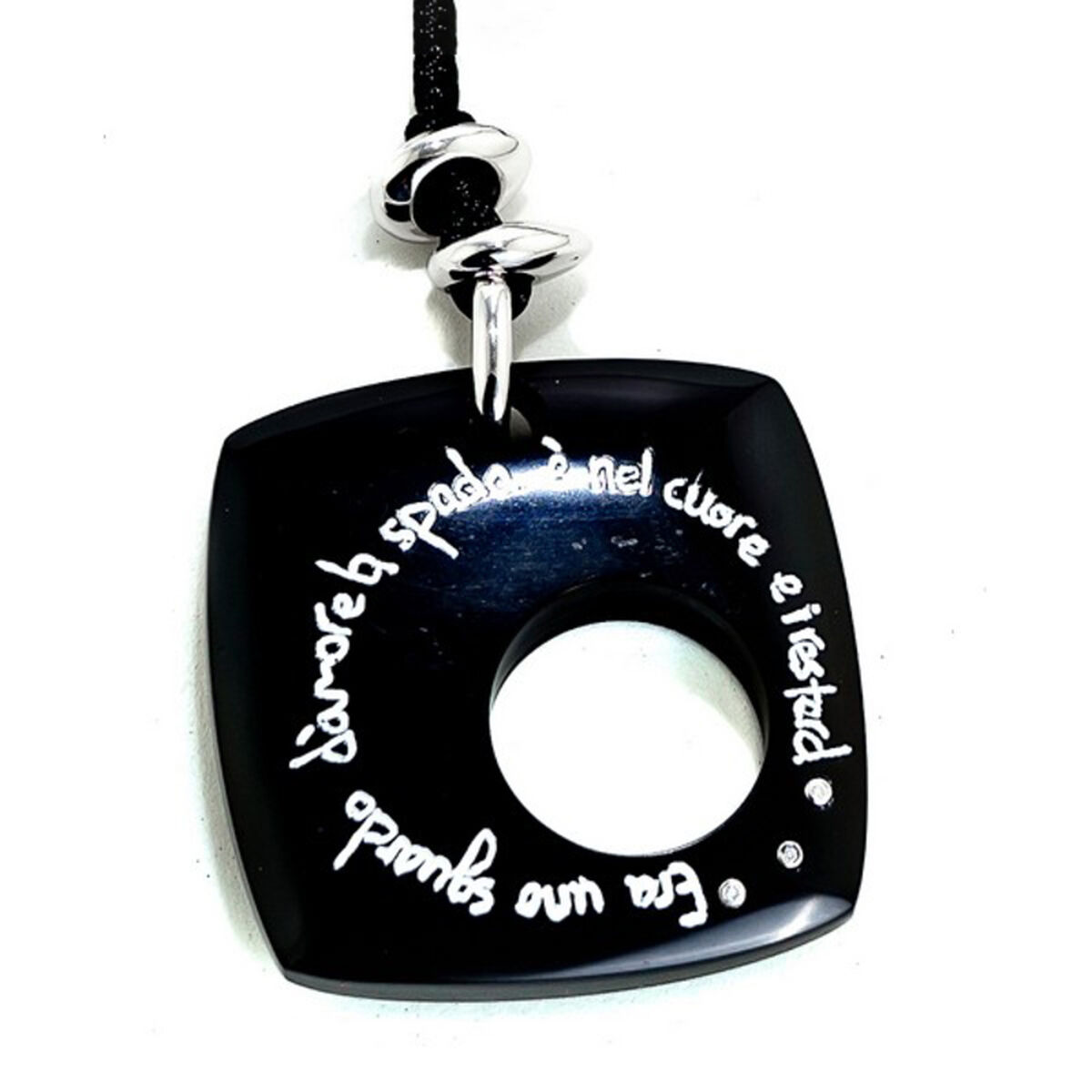 Ladies' Necklace Demaria DM6TC036-NEGRO