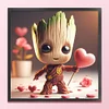 Tree Man Groot - 11CT Stamped Cross Stitch - 40*40cm