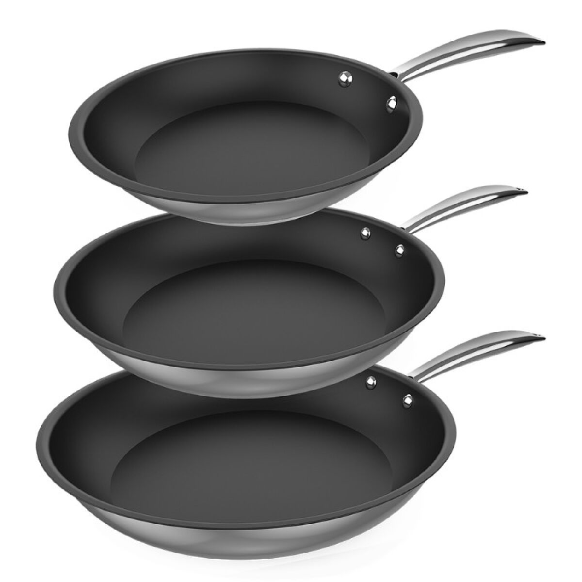 Set of pans Cecotec Polka Classy &Oslash; 20 cm &Oslash; 24 cm &Oslash; 28 cm