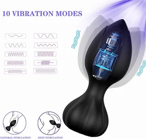 App Remote Control 10 Frequency Anal Vibrator