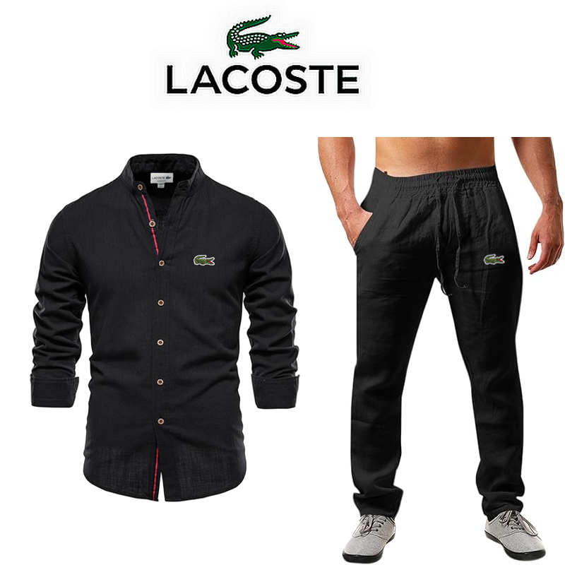 Lacoste® Férfi nyári lezser szett