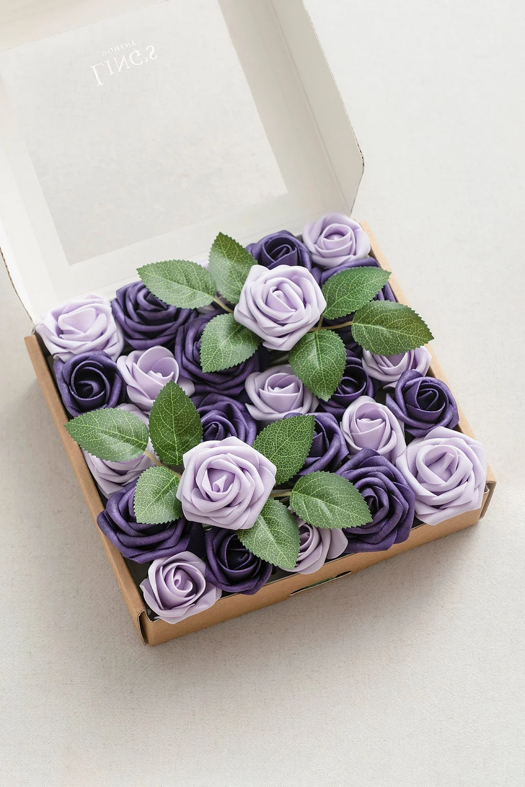 1.5"-2" Foam Rosebud & Petite Rose with Stem - 18 Colors