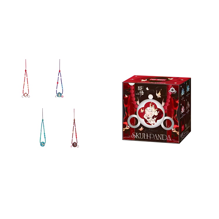 POP MART POP MART Skullpanda The Mirage Series Phone Chain Single Blind Box