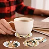8PCS Diamond Painting Acrylic Critters in the Hole Coaster Kit with Holder