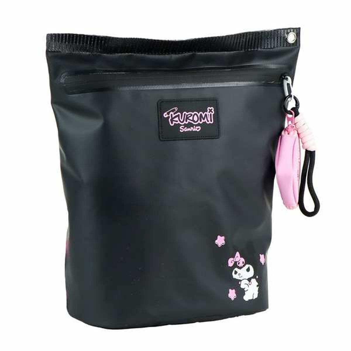 Casual Backpack Hello Kitty Black 30,4 x 33 x 12 cm