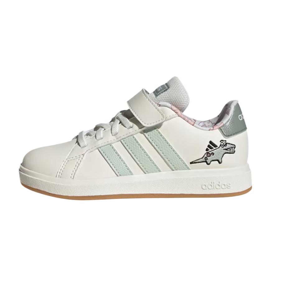 Adidas GRAND COURT 2.0 Low Top Kids' Skateboarding Shoes White Kids'