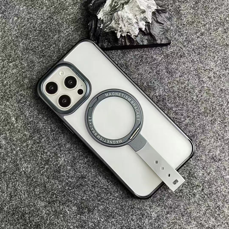 NeoCore MetalShield Case  – Magnetic Charging. Kickstand & Wrist Strap Built-In