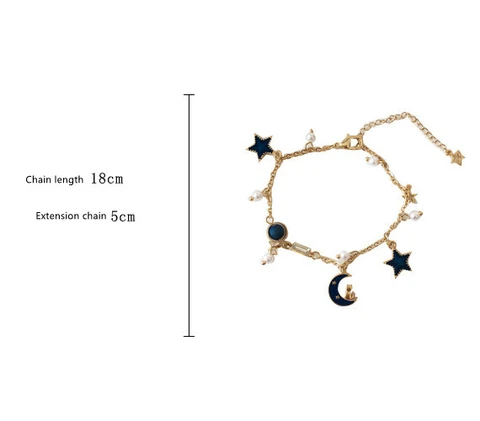 Star And Moon Bracelet