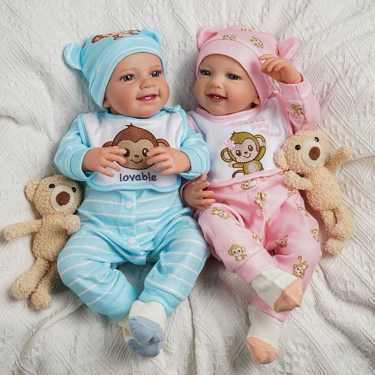 Silicone Baby Doll BABESIDE Reborn Baby Dolls -20-Inch Real Life