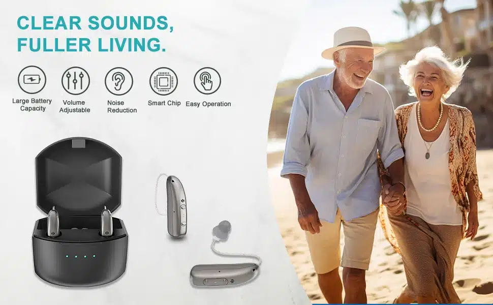 rechargeable behind ear hearing aids