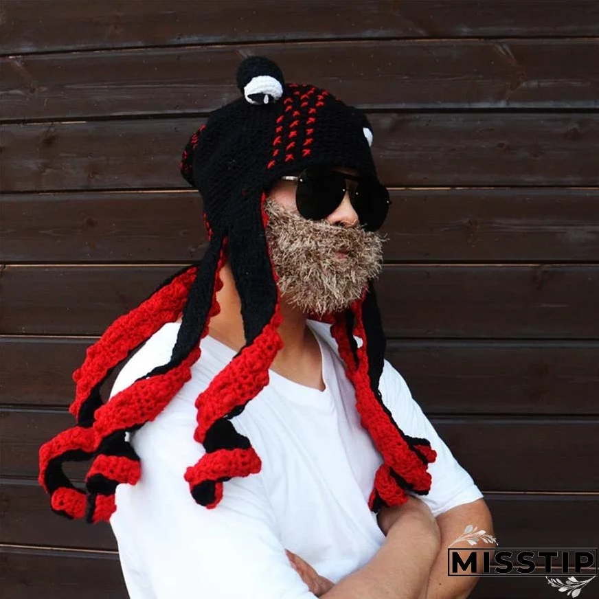 Octopus Head Knit Beanie