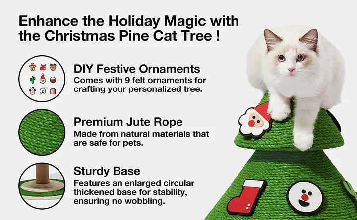 Pine cat tree Large