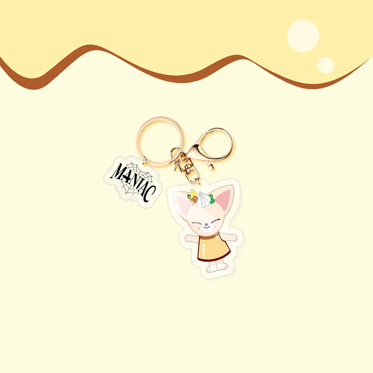 Stray Kids SKZOO 2023 World Tour "MANIAC" ENCORE Cute Keychain
