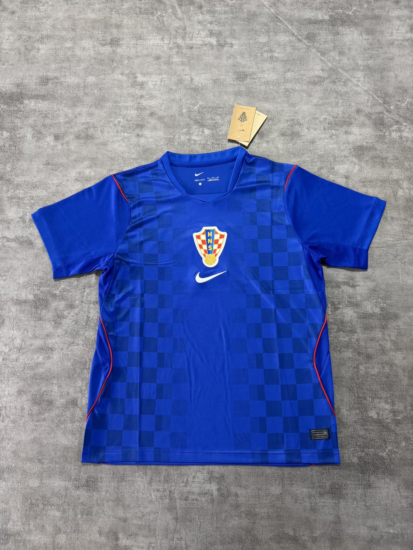 camiseta croacia 2026 azul post