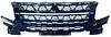 Silver Dragon Grille with Light For JETOUR T2 2023+ ZAP-JT2-116