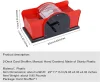 Manual Card Shuffler - 2 Decks Hand Cranked Mixing Machine to Shuffle Playing Cards Mixer Sorter for Poker, Rummy, etc.