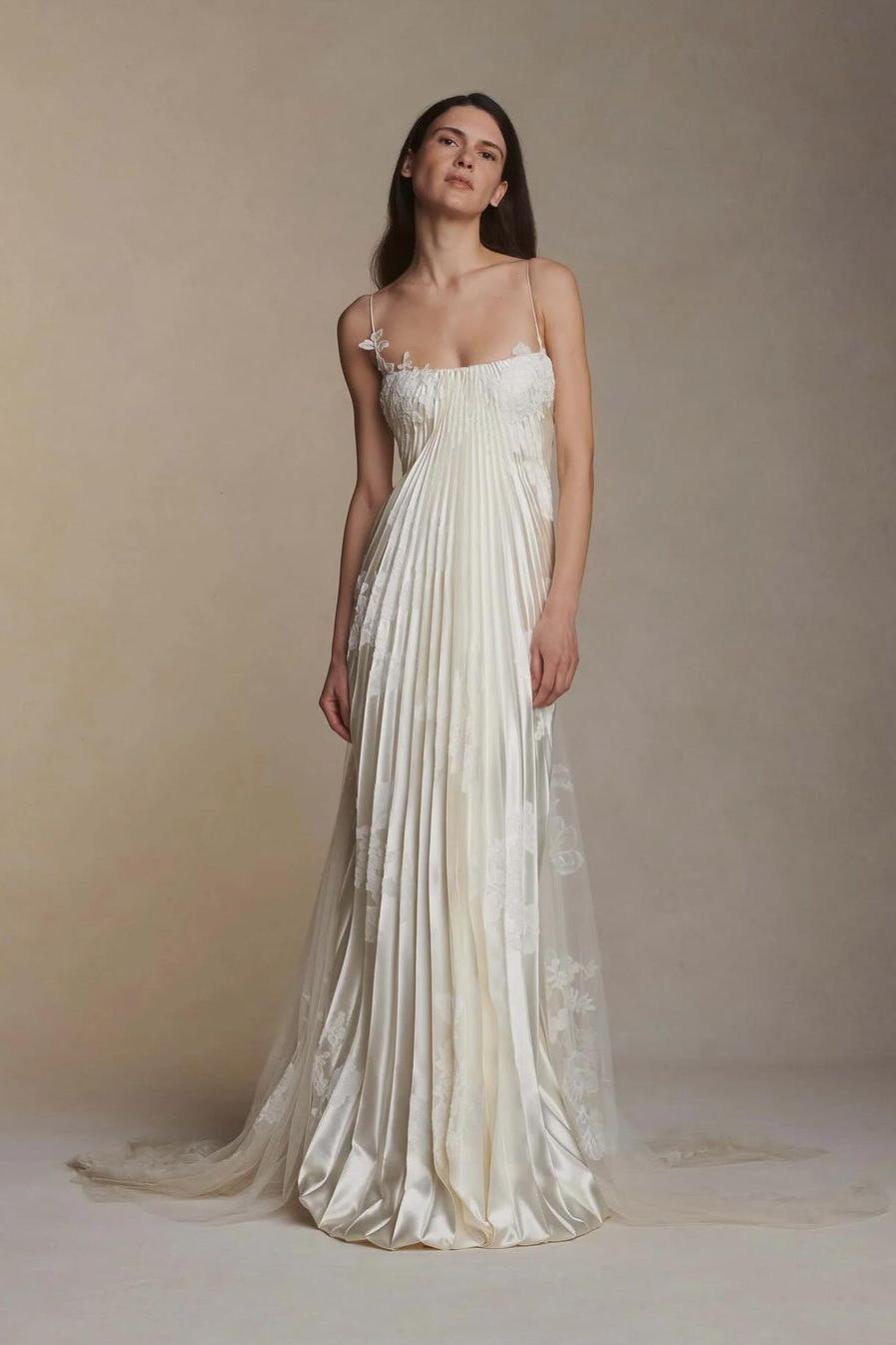 Daisda Fashion Chic Spaghetti Straps Prom Dress