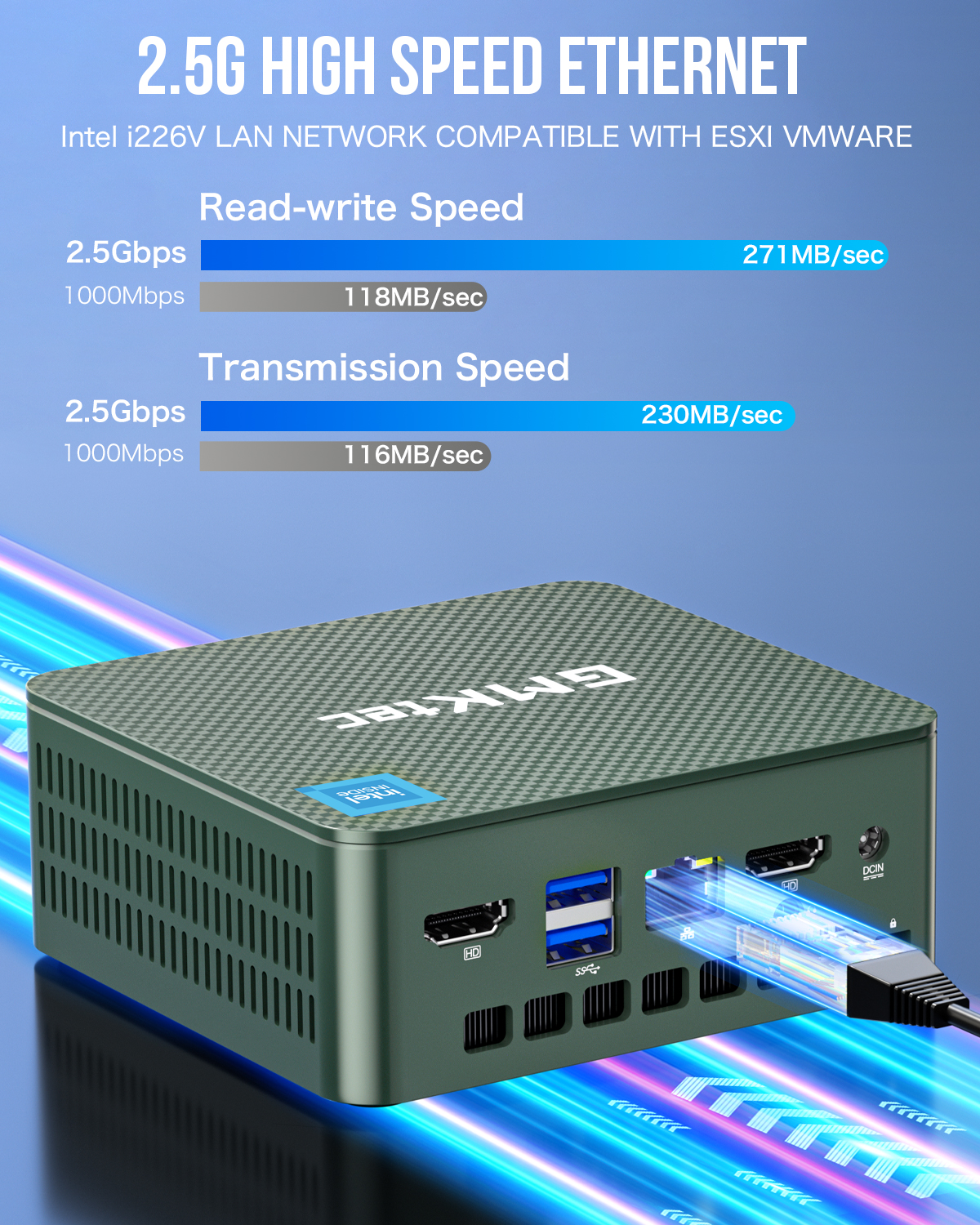 GMKtec NucBox3 ミニPC NucBox G3--Most Cost-Effective Mini PC With Intel N100 Processor