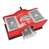 Manual Card Shuffler - 2 Decks Hand Cranked Mixing Machine to Shuffle Playing Cards Mixer Sorter for Poker, Rummy, etc.