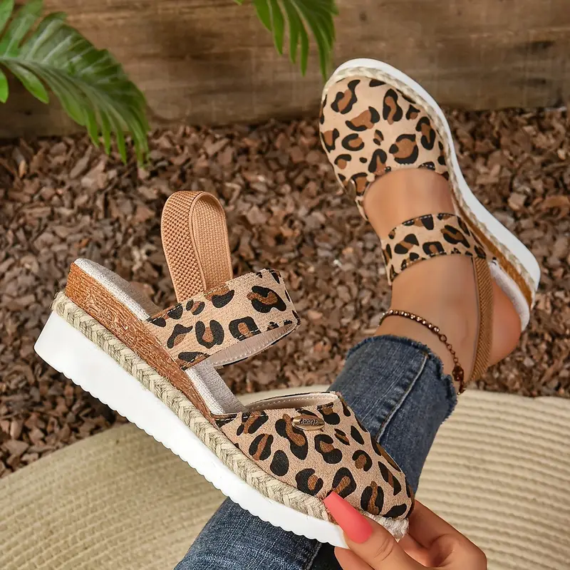 Women's Casual Breathable Slip On Orthopaedic Platform Sandals