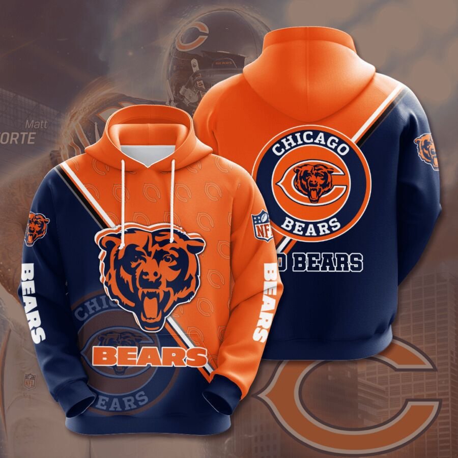 Chicago Bears NFL Team Hoodie