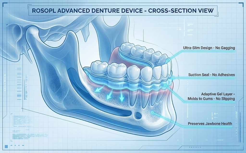 🌎Ends Today: 70% OFF! ROSOPL Custom-Fit Full Functional DenturesMake you more confident