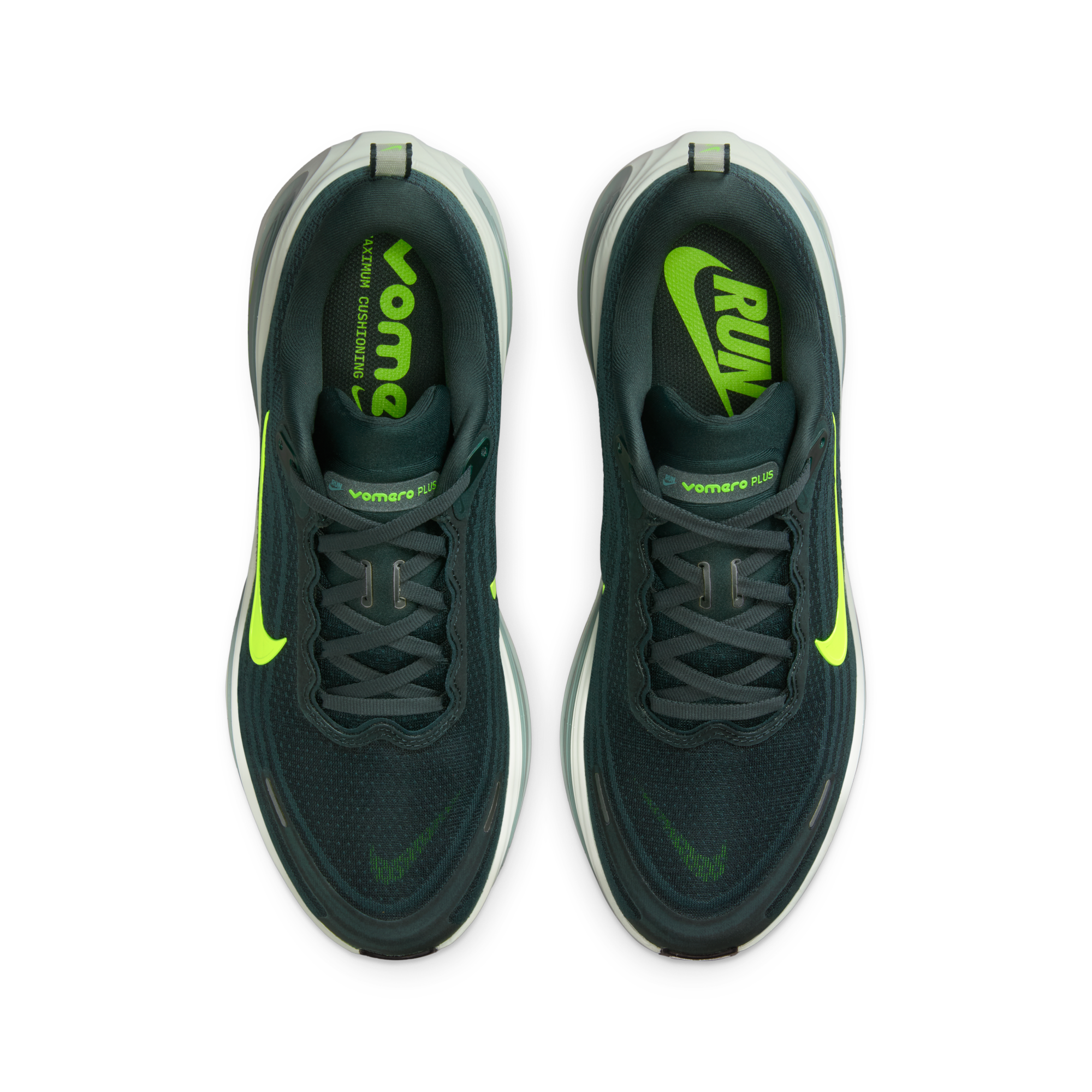 Nike Vomero Plus Running Shoes Men's Green--2 variations