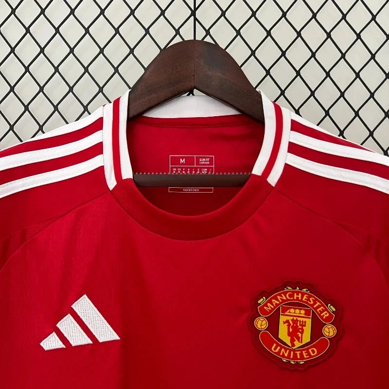 2024/2025 Manchester United Home Soccer Jersey 1:1 Thai Quality